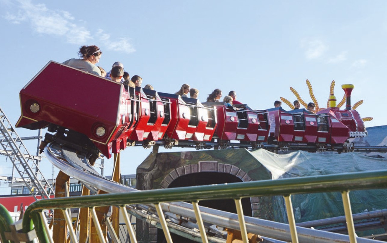 Bild der Achterbahn Alpenblitz